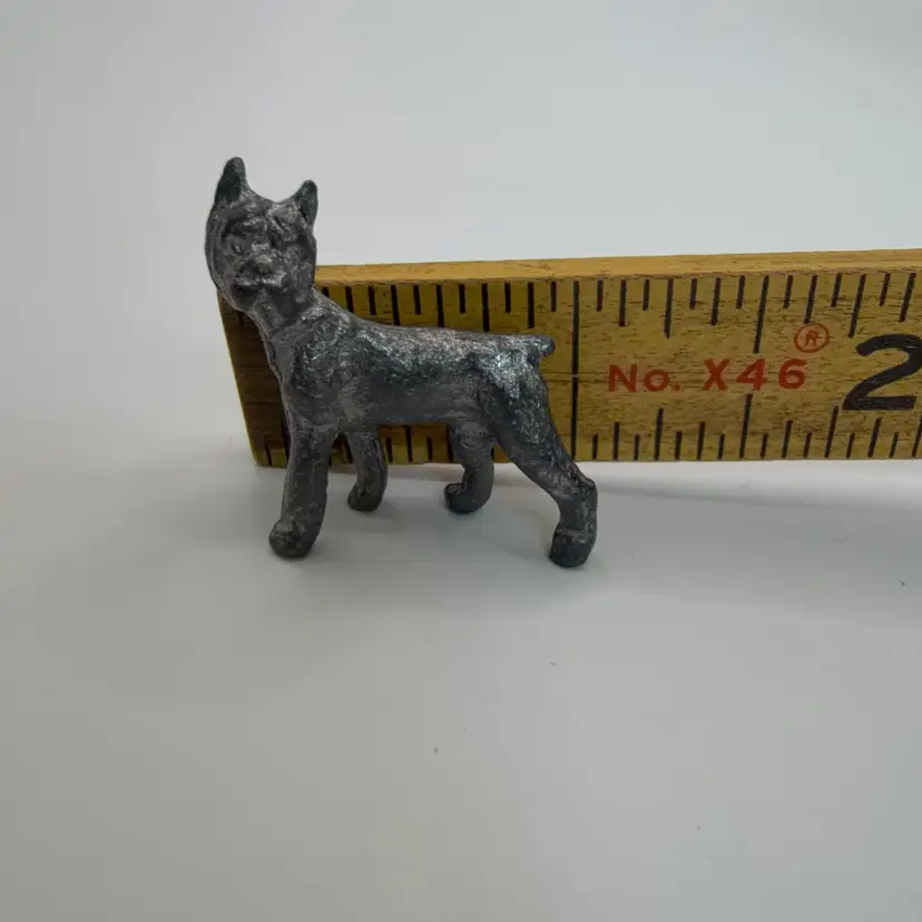🔔 Mini Pewter Dog