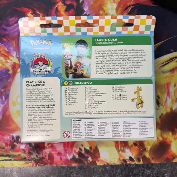 2025 World Championship Deck: Liao Fu Guan (Joltdengo) - Damaged Box