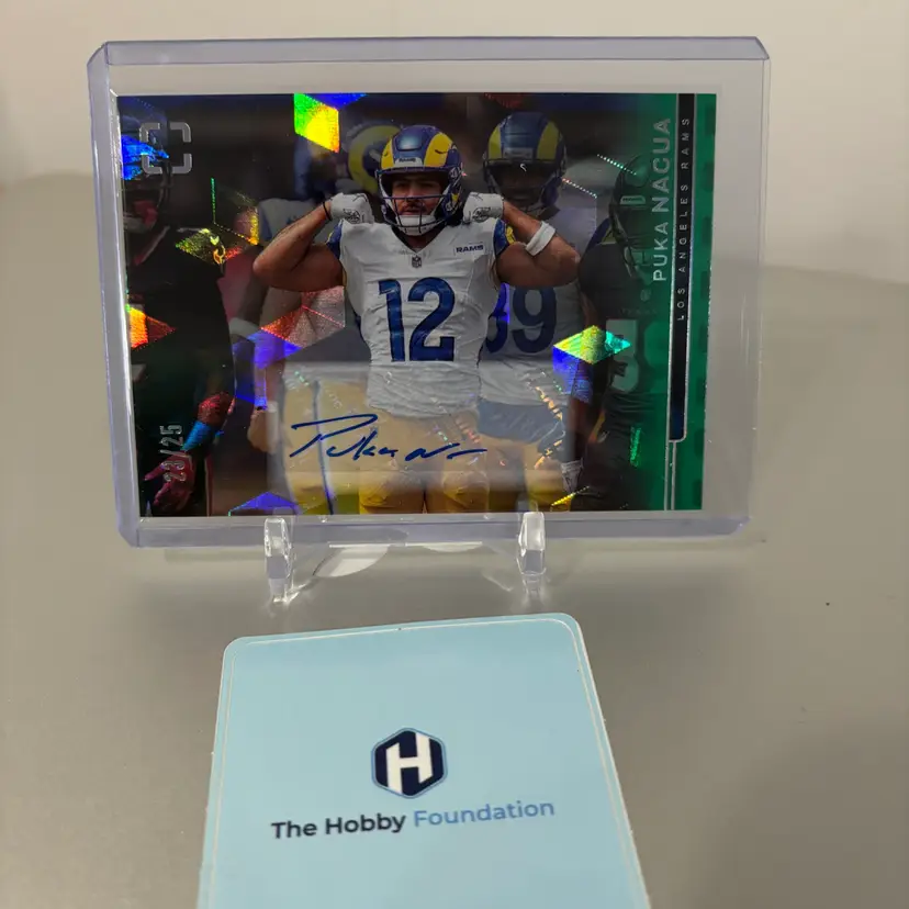 Puka Nacua - 2025 Photogenic Auto /25 - Los Angeles Rams