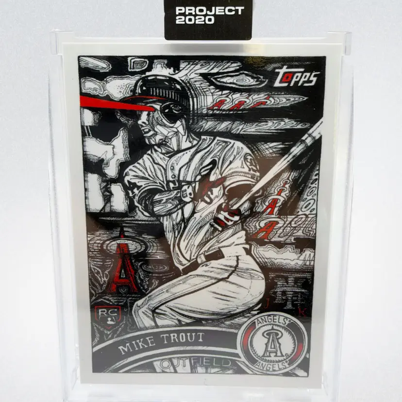 Project 2020 #121 Mike Trout - Los Angeles Angels