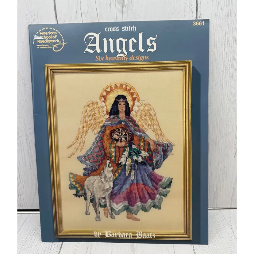Native American Angels Cross Stitch Patterns 3661 American School of Needlework