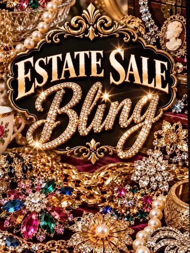 Estate Sale BLING 🦀 Decorator Crab PRELOADED