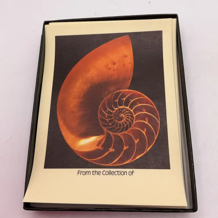PP4 VTG Antioch Bookplates Nautilus Shell Partial Box 46/50
