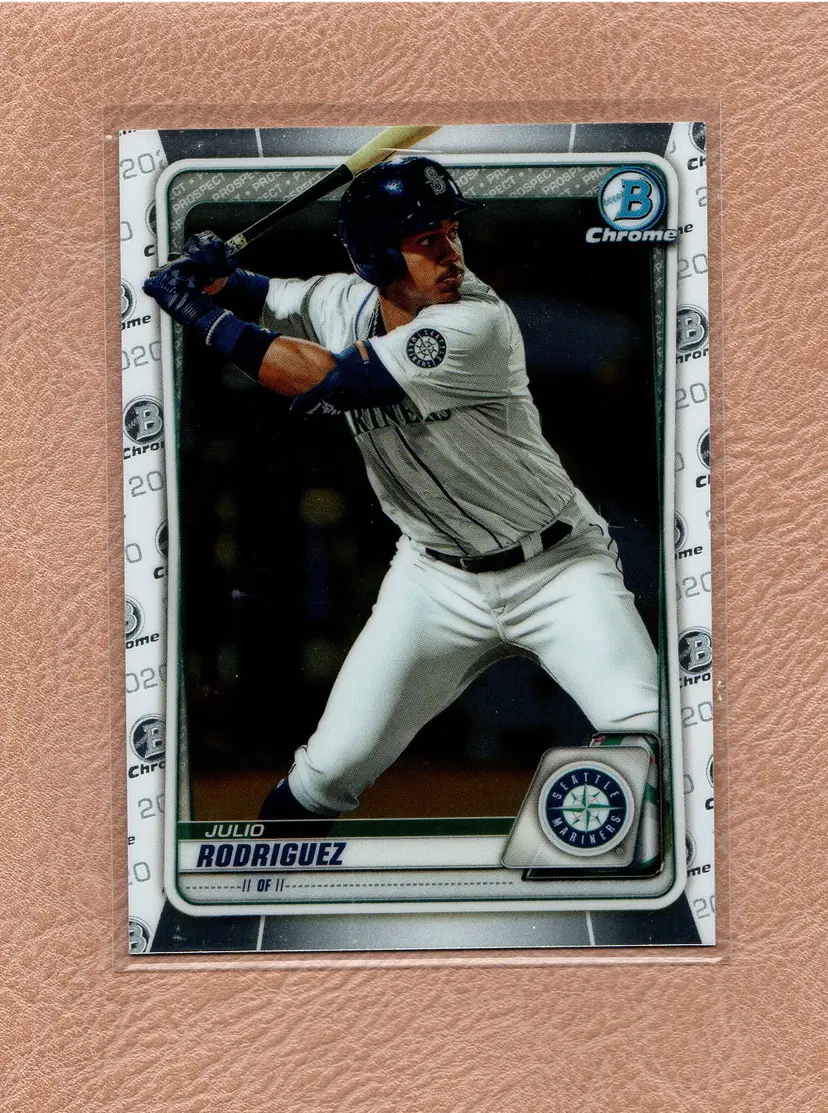 Julio Rodriguez 2020 Bowman Chrome Prospects Mariners