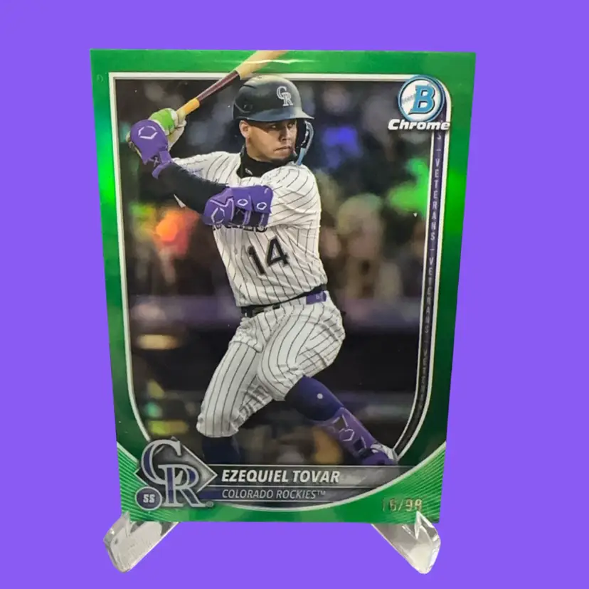 Ezequiel Tovar Bowman Chrome Green /99