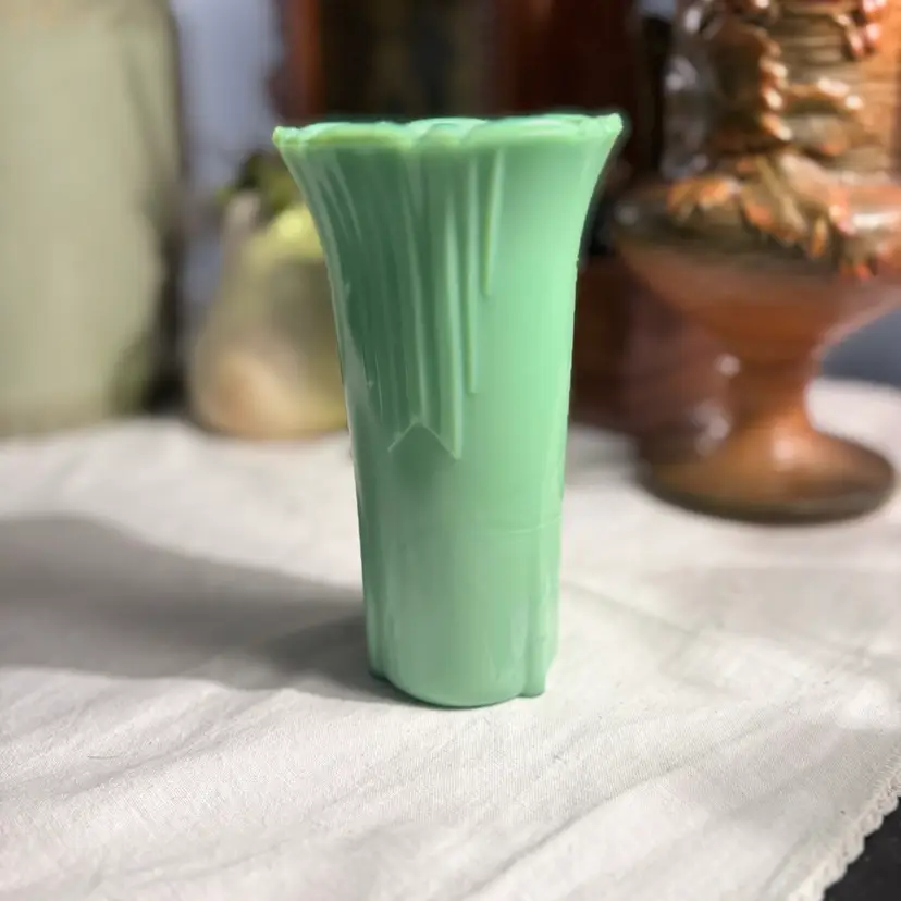Beautiful Jadeite Art Deco Vase