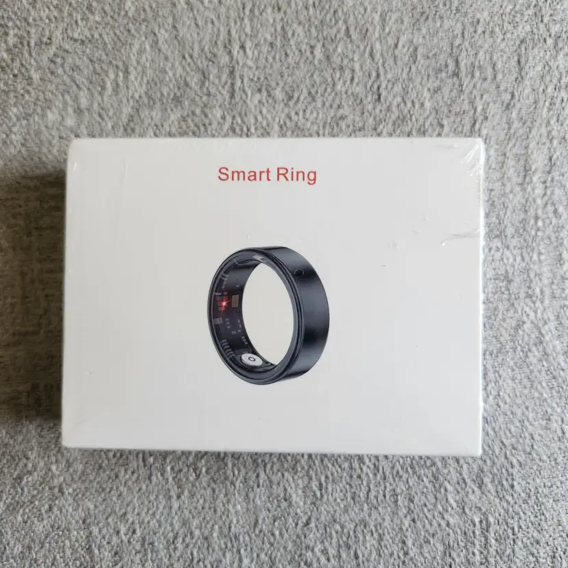 Smart Ring Size 10 New In Box-compatible w/iOS & Android-Fitness Tracker, Activity Monitoring, Sleep Analysis