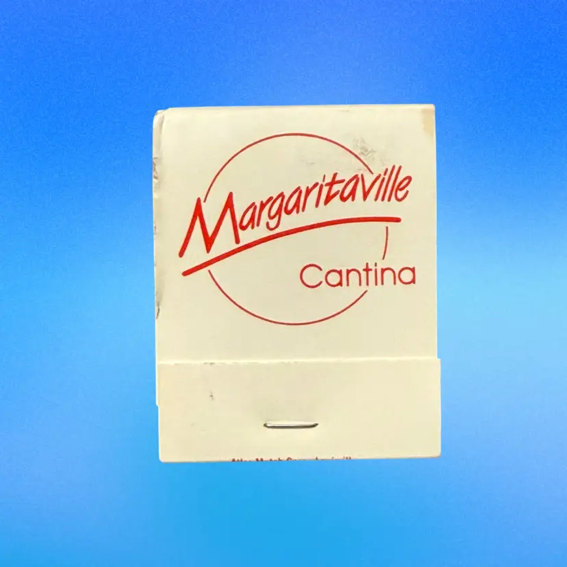 Vintage Chi Chi’s Margaritaville Cantina Souvenir Matchbook (KK)