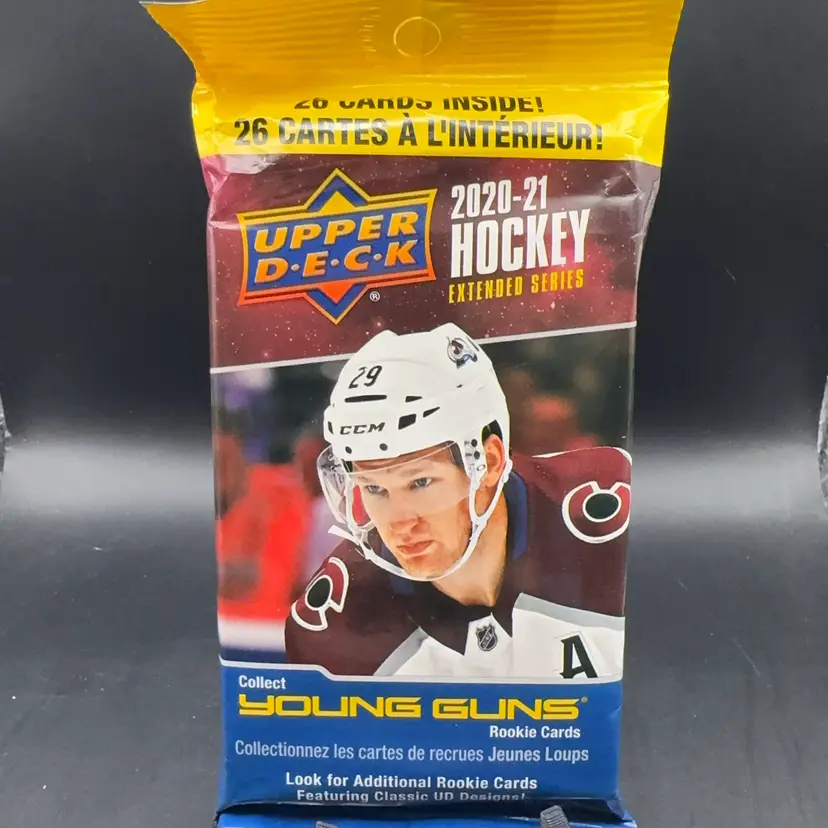 2020-21 Upper Deck Hockey Cello Fat Pack 26 Cards. Young Guns Hunting! Ripped Or Shipped