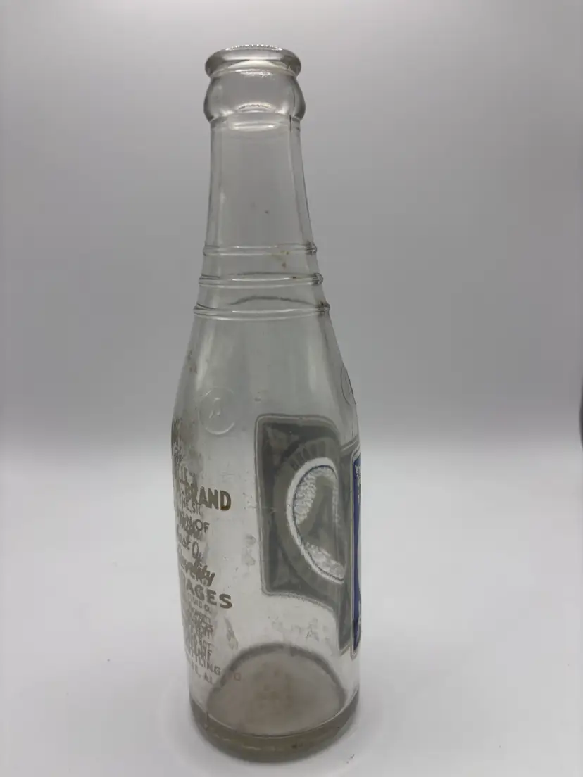 Vintage Circle A Brand Beverages Soda Pop Bottle 7 oz 1940's Dr Pepper