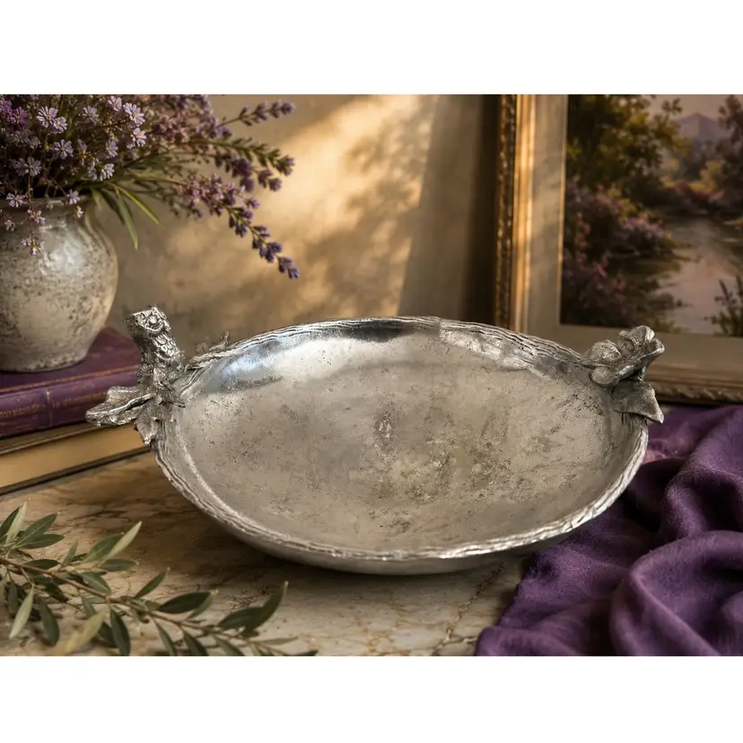 Aluminum Owl Bowl