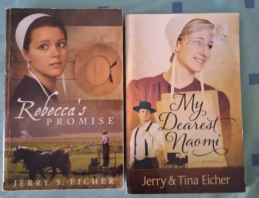 Christian Amish Fiction Books by Jerry Eicher-Lot of 2