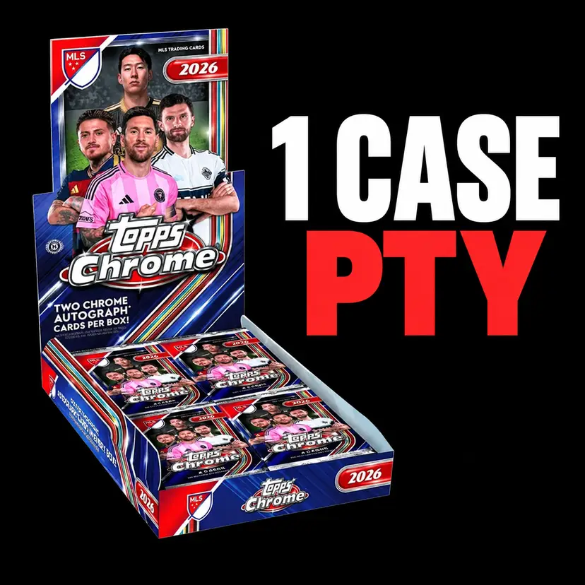 2026 Topps MLS Chrome Full Case PYT Live Rip (26-039)