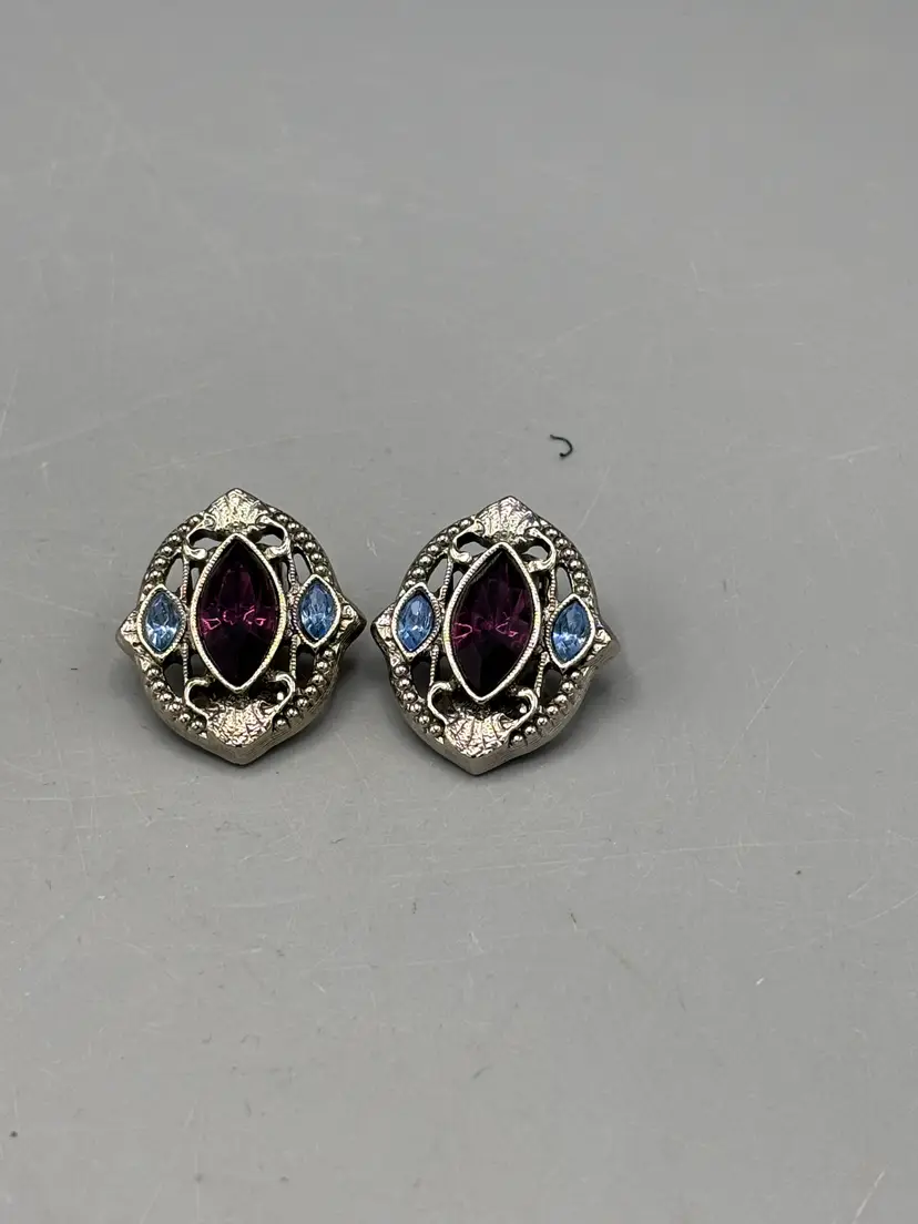 Costume purple & blue clip on
