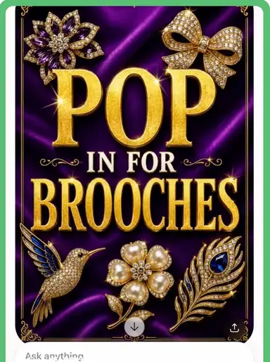 Pop In!!! BROOCHES
