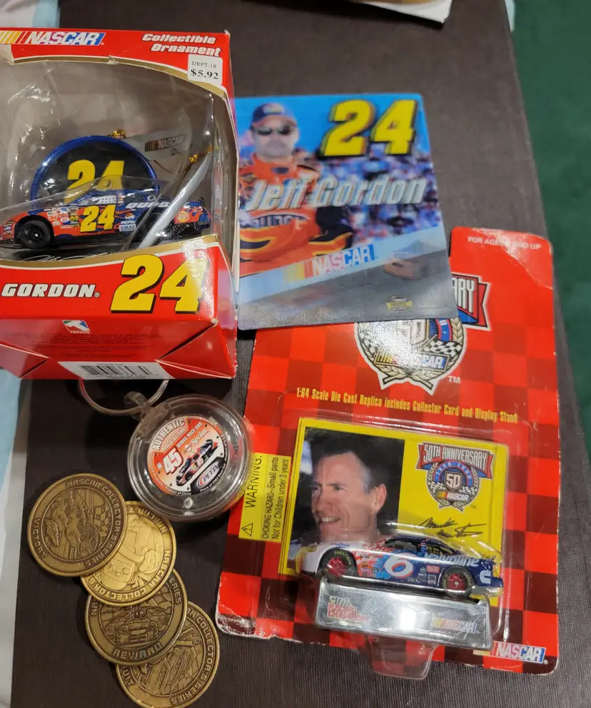 Vintage Nascar souvenirs
