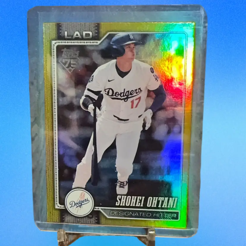 2026 Topps Series 1 Shohei Ohtani Yellow Rainbow Foil /399 Los Angeles Dodgers