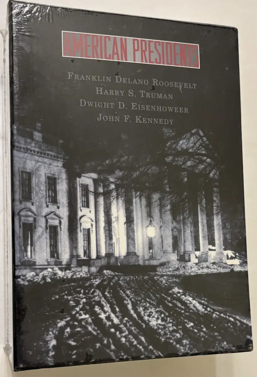 American Presidents Books Set 4 Kennedy Roosevelt Truman Eisenhower New