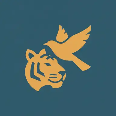 Tiger and Magpie