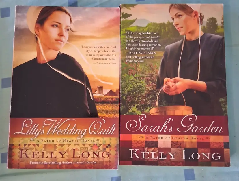Christian Amish Fiction Books by Kelly Long-Lot of 2