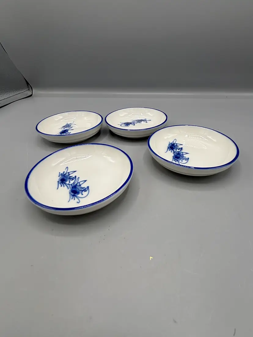 Soy sauce dipping dishes
