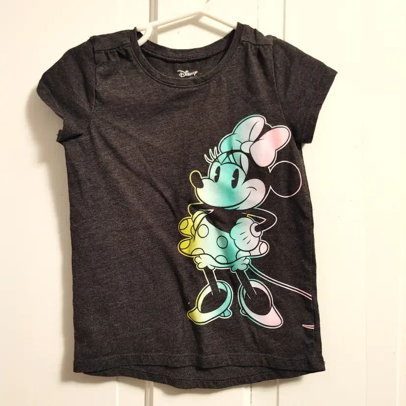 Kids- Brand: Jumping Bean- Disney. Size 24 Months. Minnie Mouse tee. Material- 60% cotton, 40% polyester. No callouts.