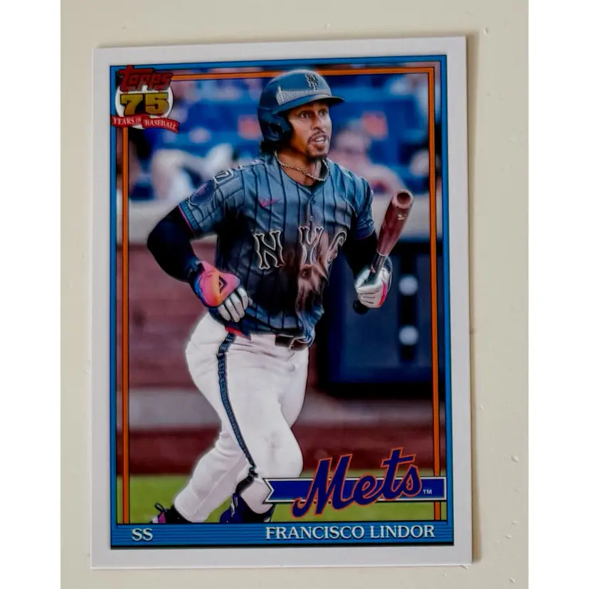 Francisco Lindor 1991 Topps New York Mets
