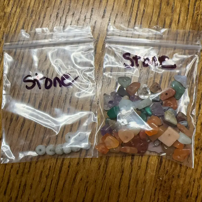 Lot Of Stone Chips Tested