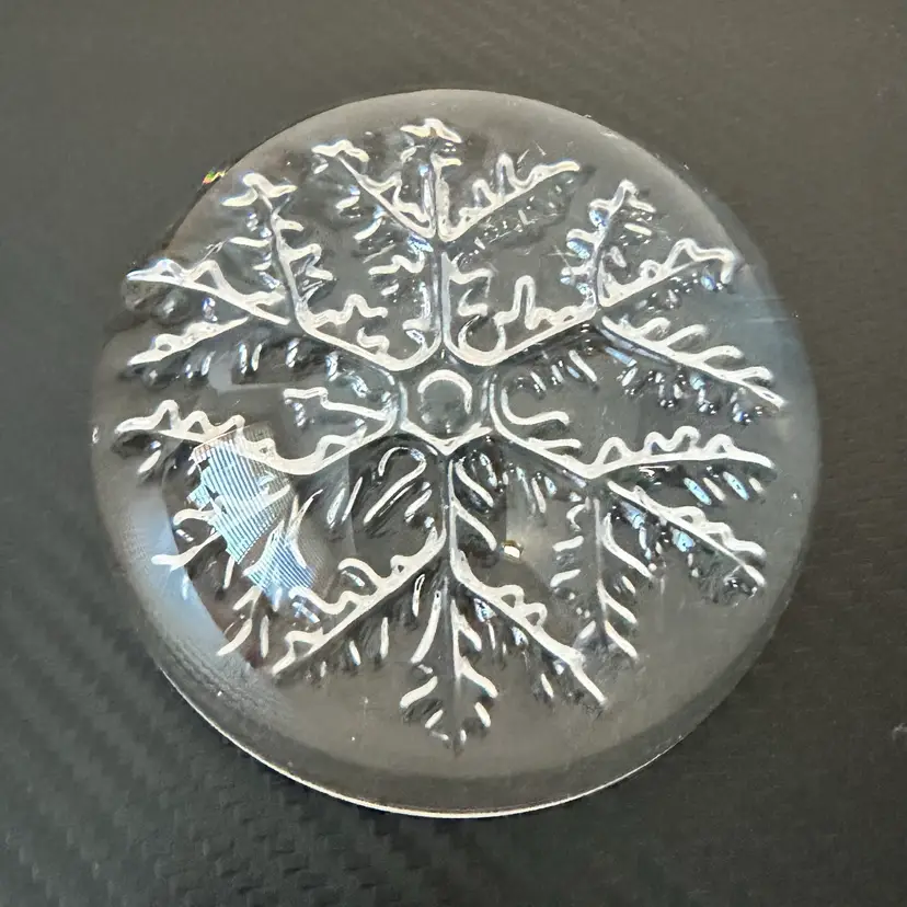 Snowflake Paperweight 1lb 4oz