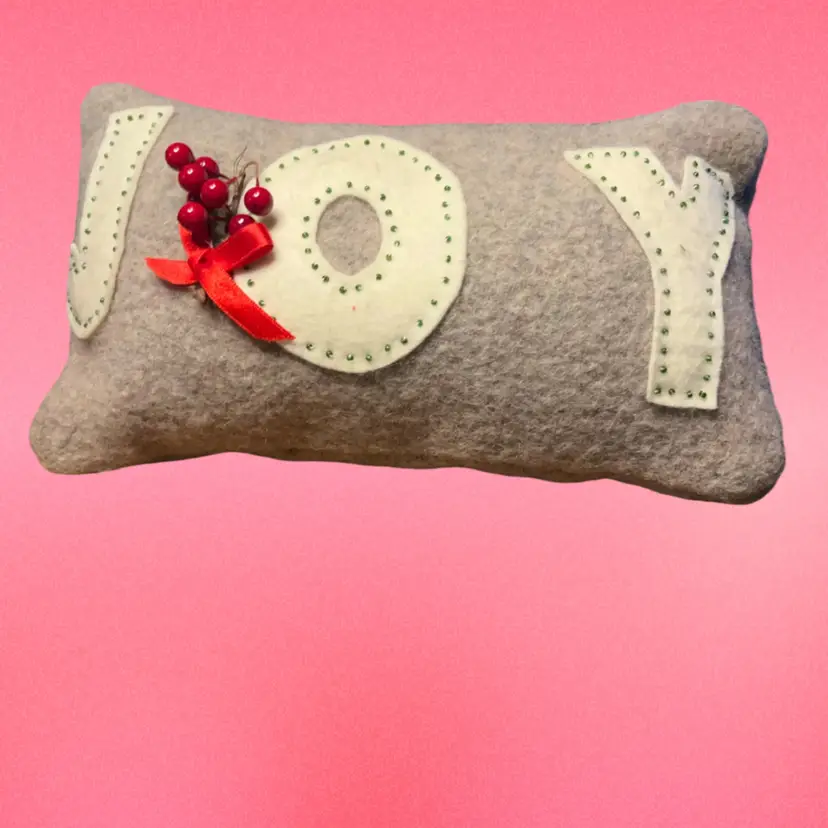 Joy Christmas Pillow