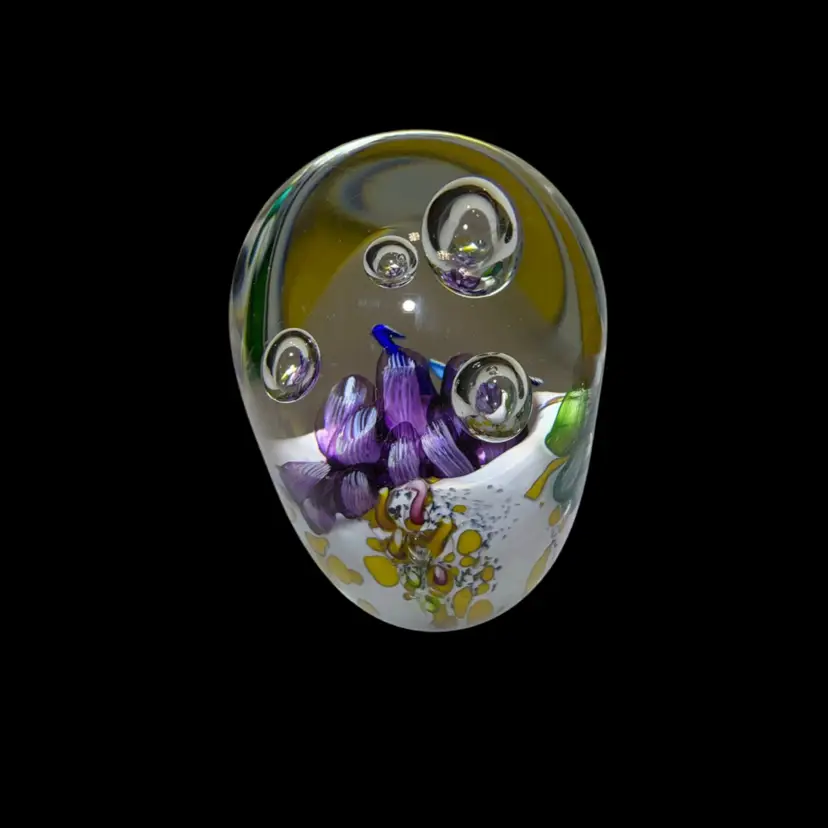 Glass Eye Studio “Anemones Coral Reef” Paperweight