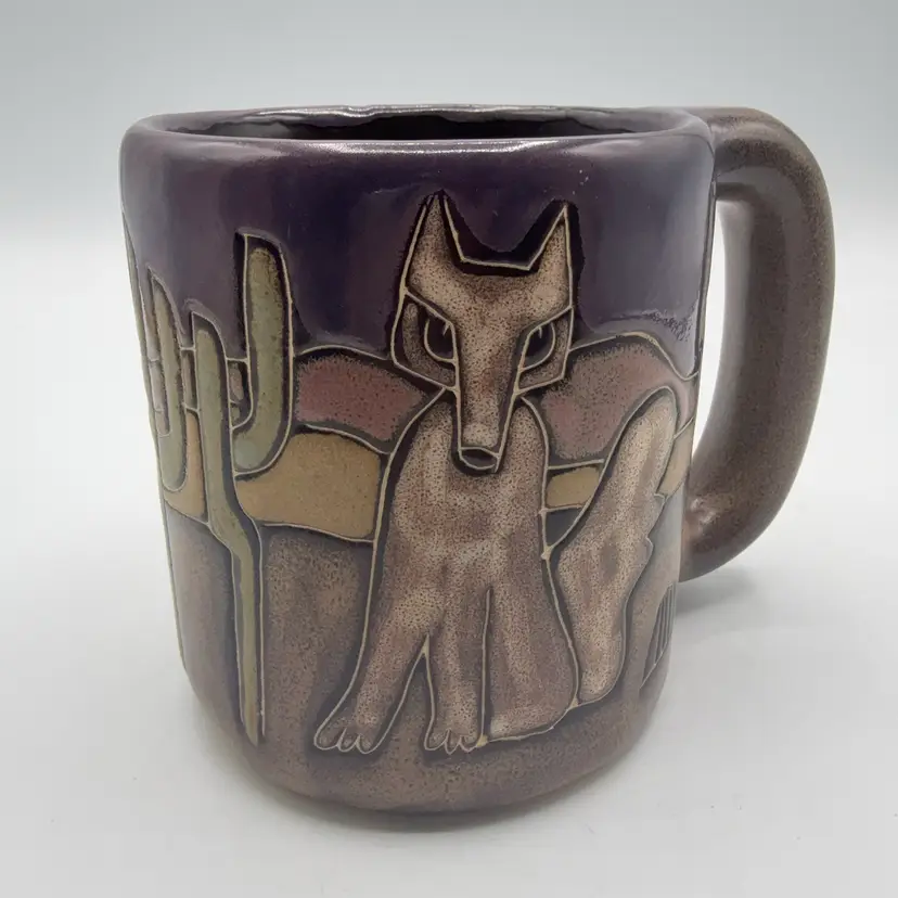 Mara Mexico Purple Coyote Mug