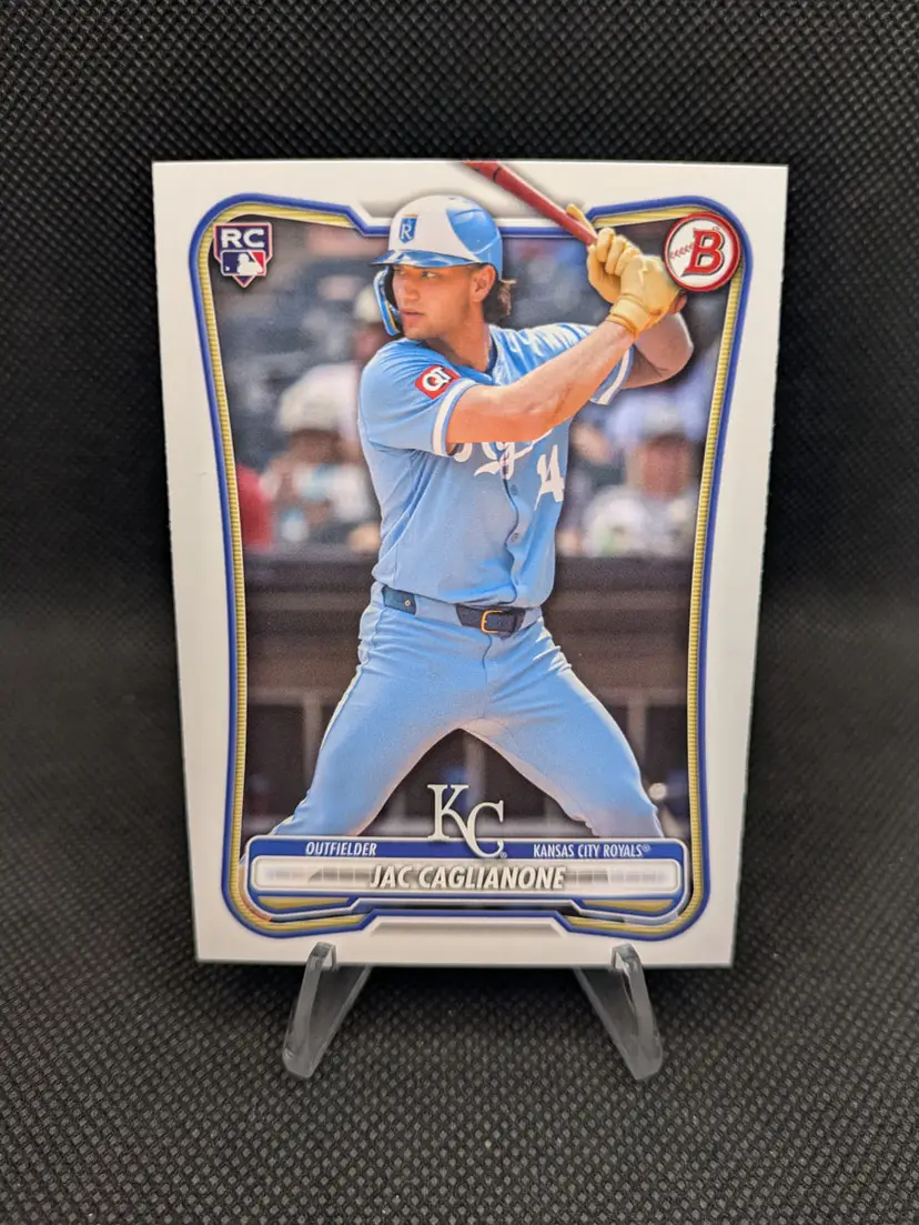 Jac Caglianone 2026 Bowman Rookie Card (RC) #75 - Kansas City Royals