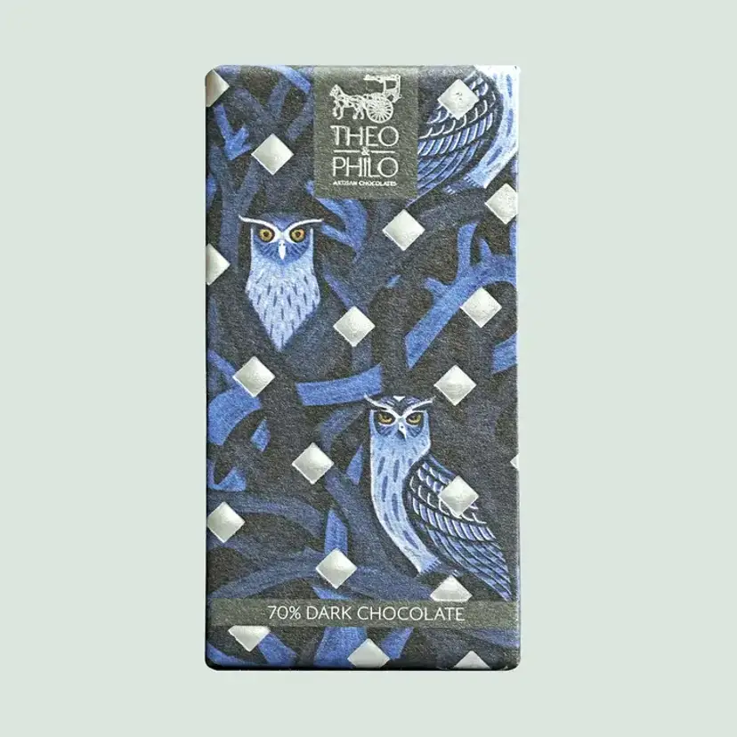 Theo & Philo Dark Chocolate Bar 70%