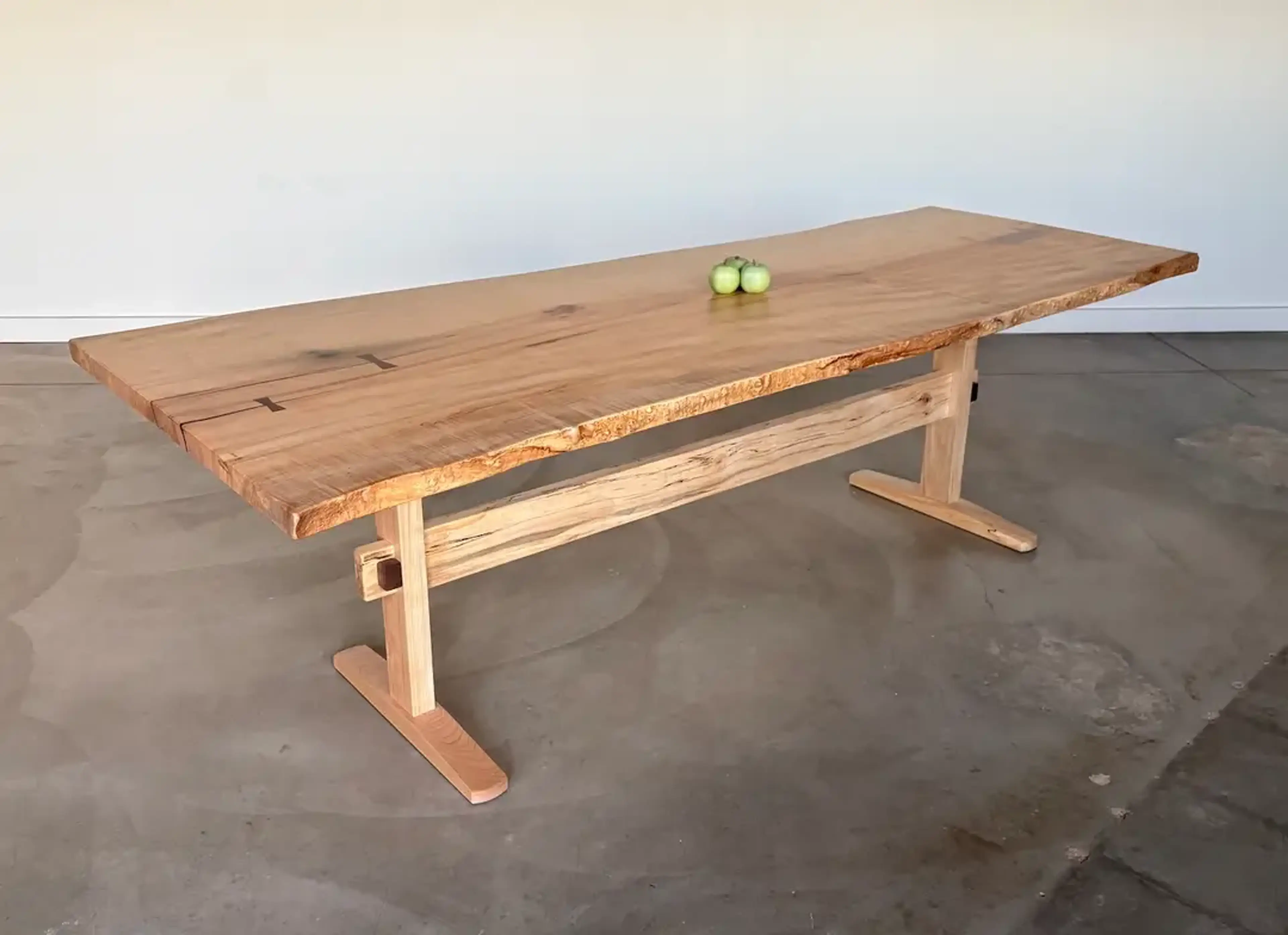 Black Walnut and Epoxy Coffee Table