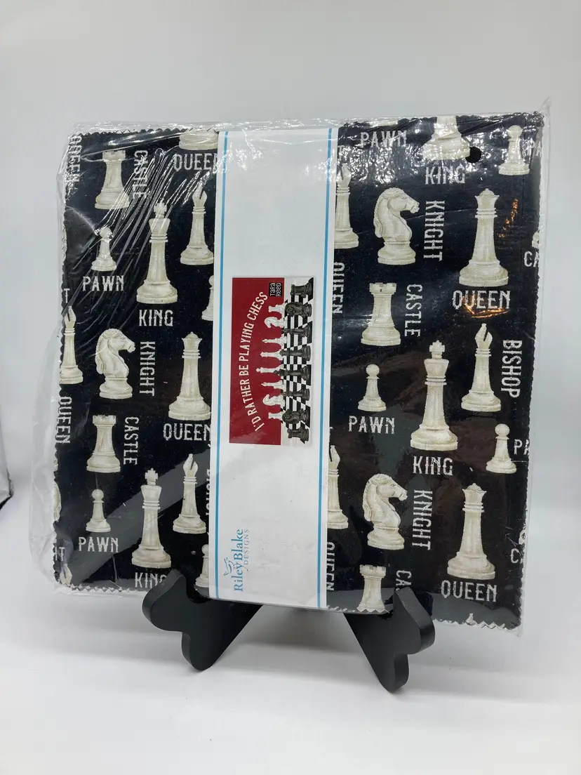 Riley Blake Designs Riley Blake I'd Rather Be Playing Chess 10'' Stacker 42Pcs, Multi