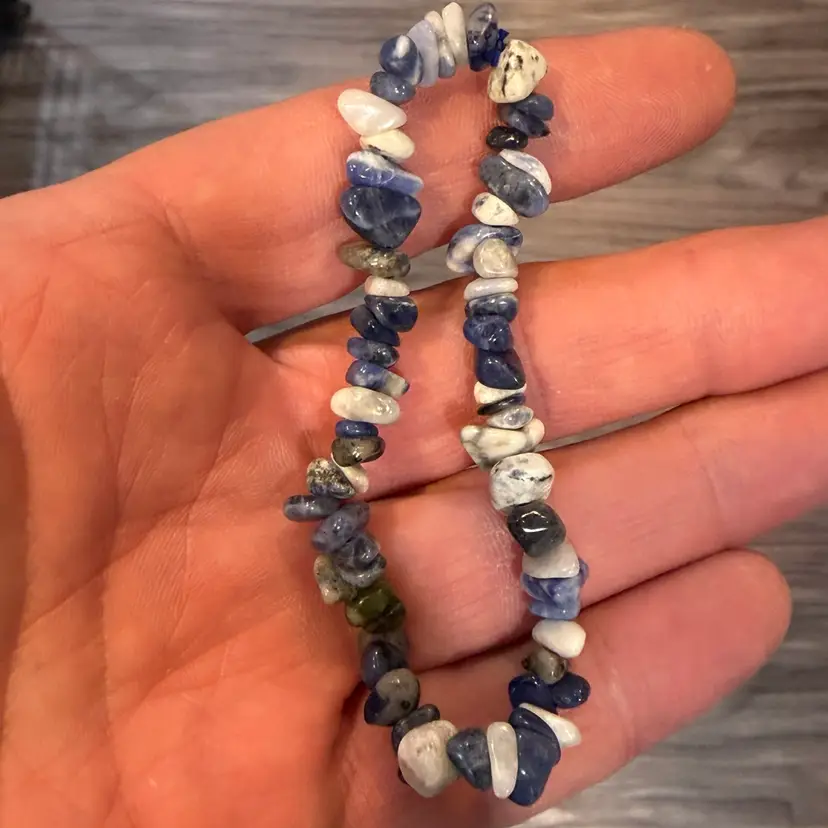 Sodalite Chip Bracelet