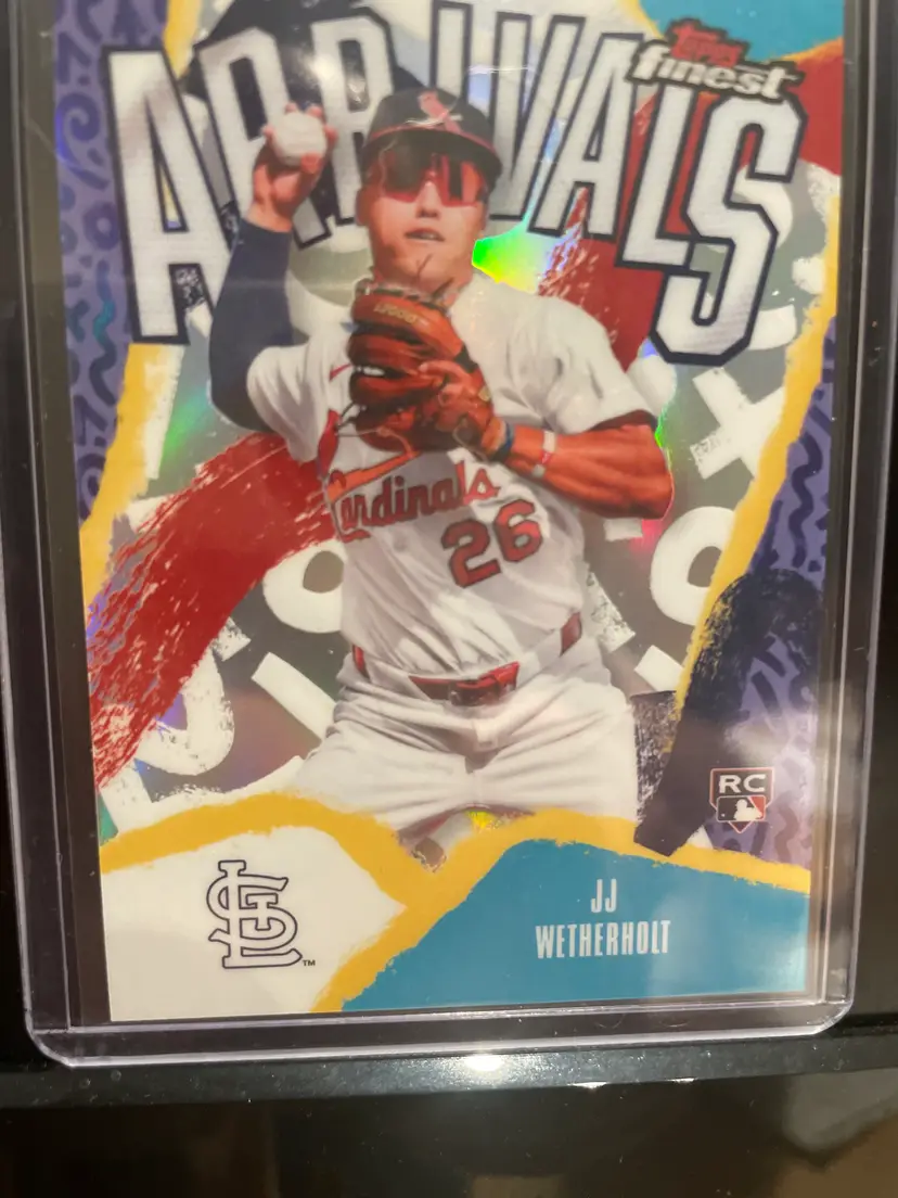 2026 Topps Finest JJ Wetherholt Arrivals Refractor