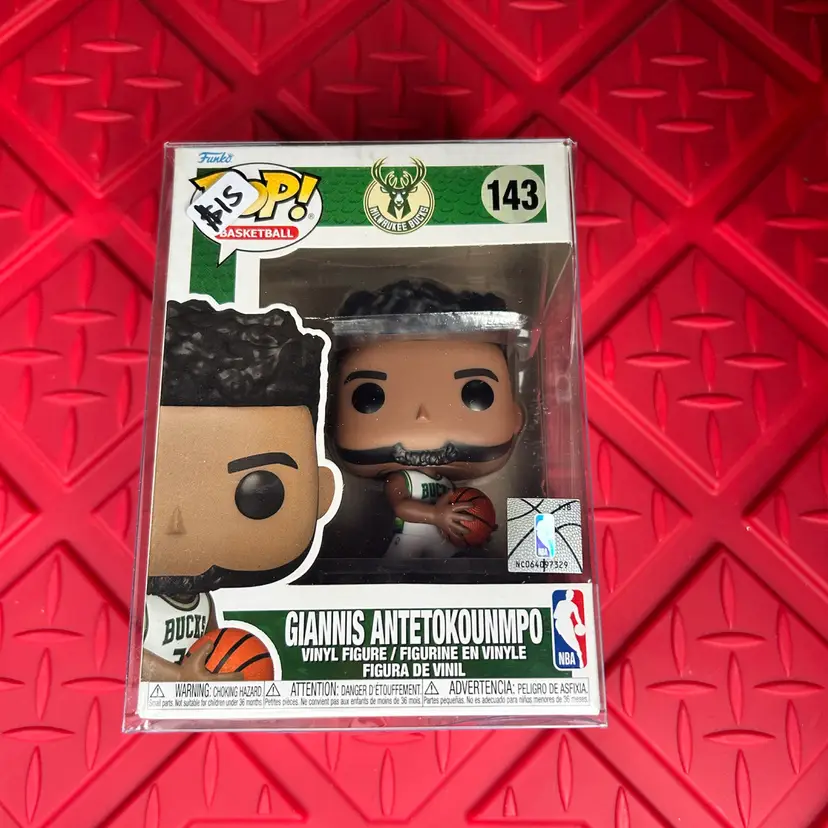 Giannis Antetokounmpo Funk Pop #143 Milwaukee Bucks