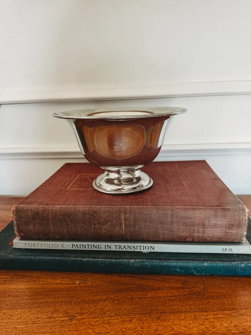 Metal Footed Bowl from Empire