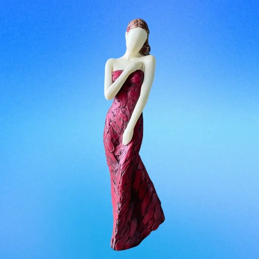 More Than Words Arora Design All My Heart Figurine Sculpture VTG Signed
