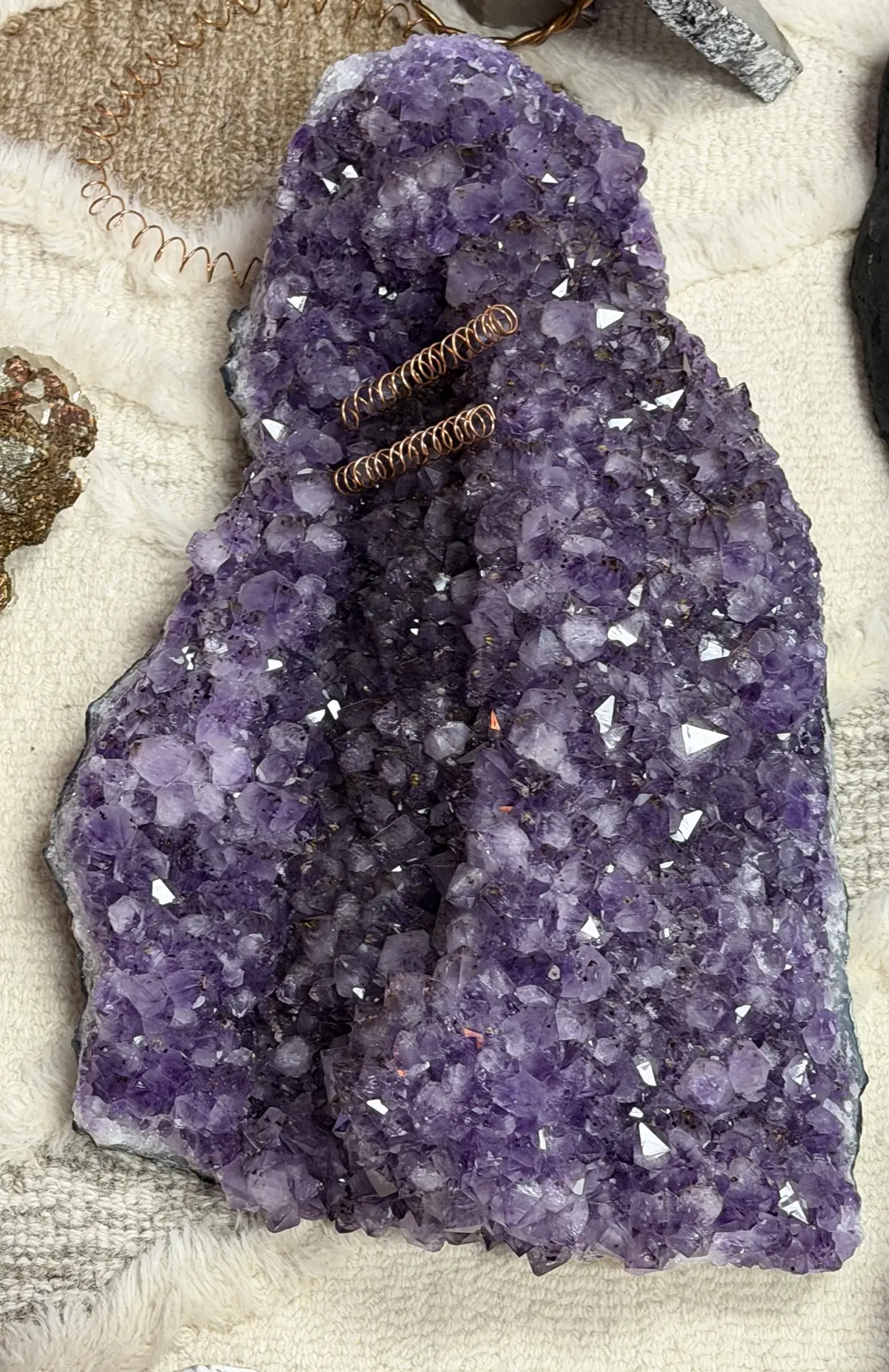 The Mauryeen Collection amethyst geode