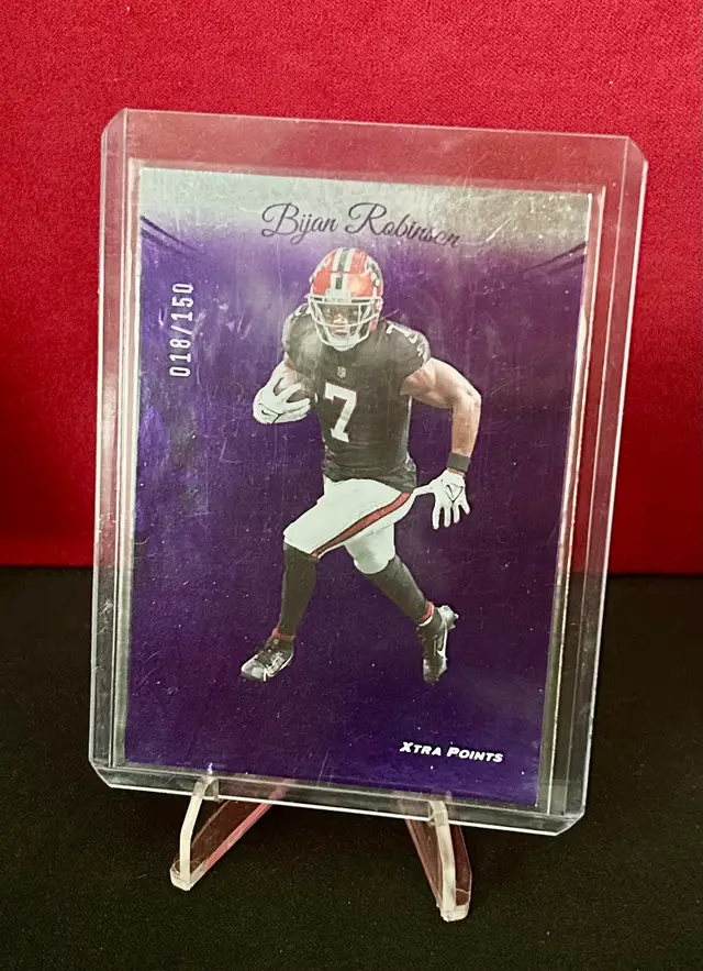 Bijan Robinson Xtra Points Limited Edition Card
