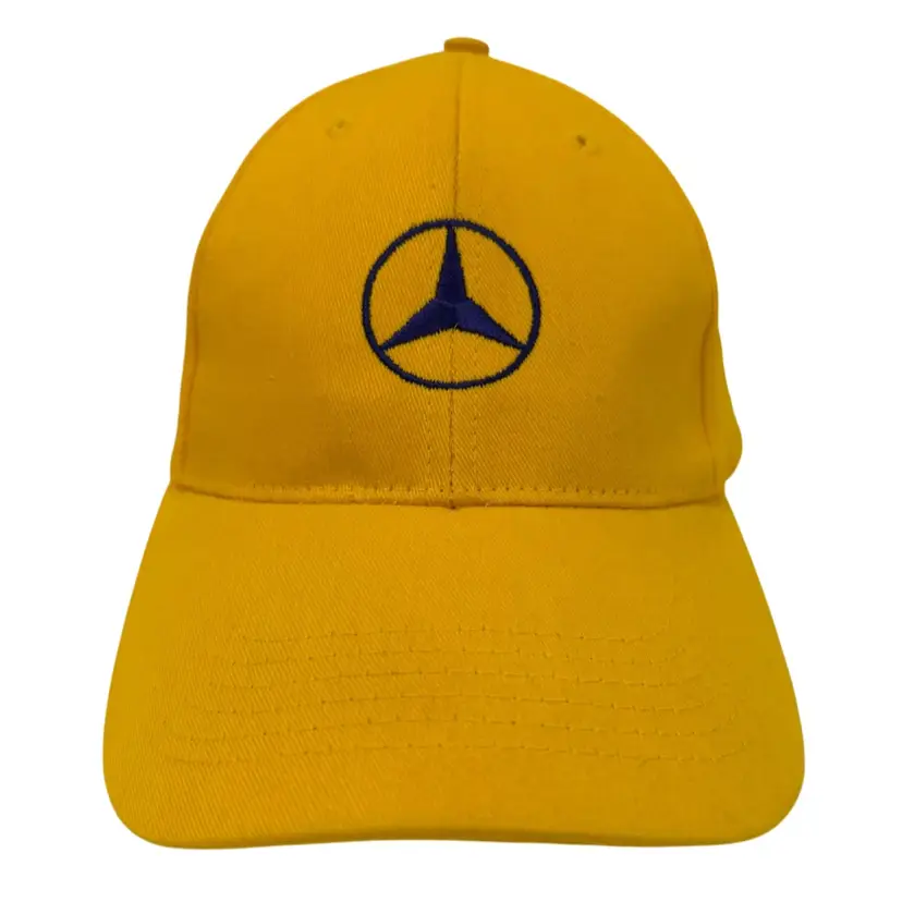 Mercedes-Benz Club Yellow & Purple Baton Rouge LSU Adjustable Dad Hat by Big X