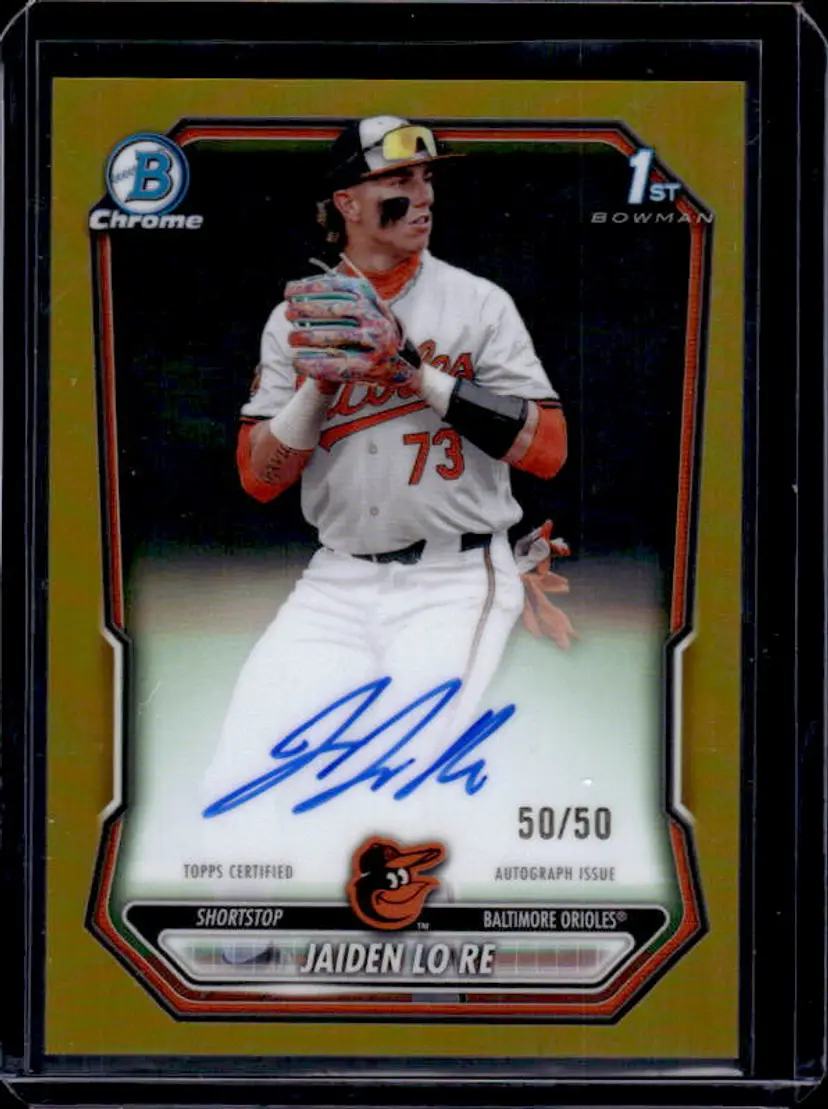 Jaiden Lo Re Bowman 1st Auto /50