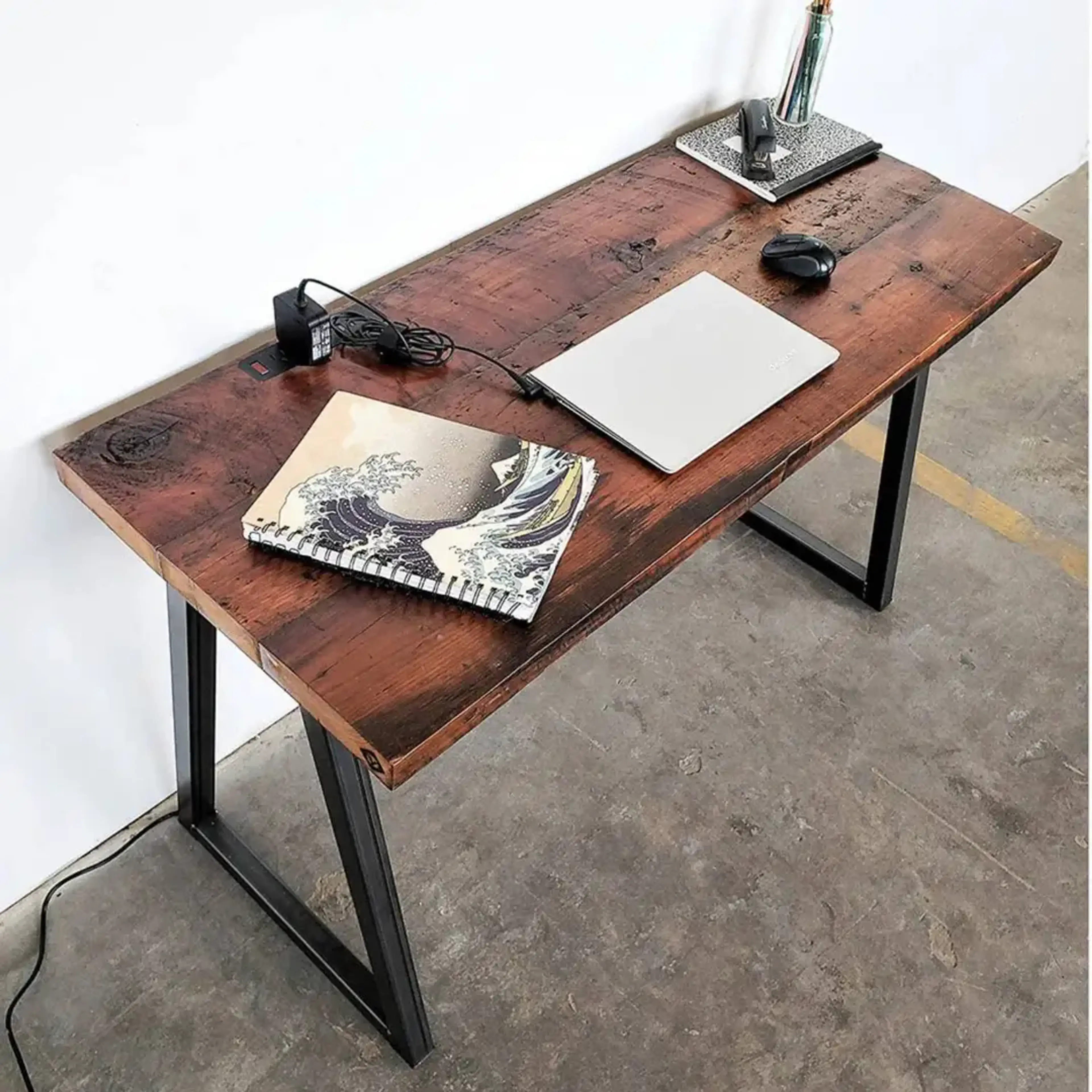 Computer Desk with Power Outlet