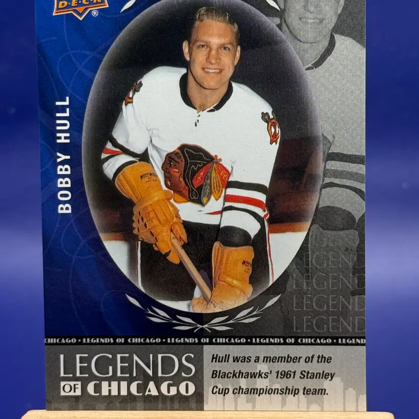 2017 Upper Deck National Convention - Legends of Chicago Bobby Hull #CHI-BH B44