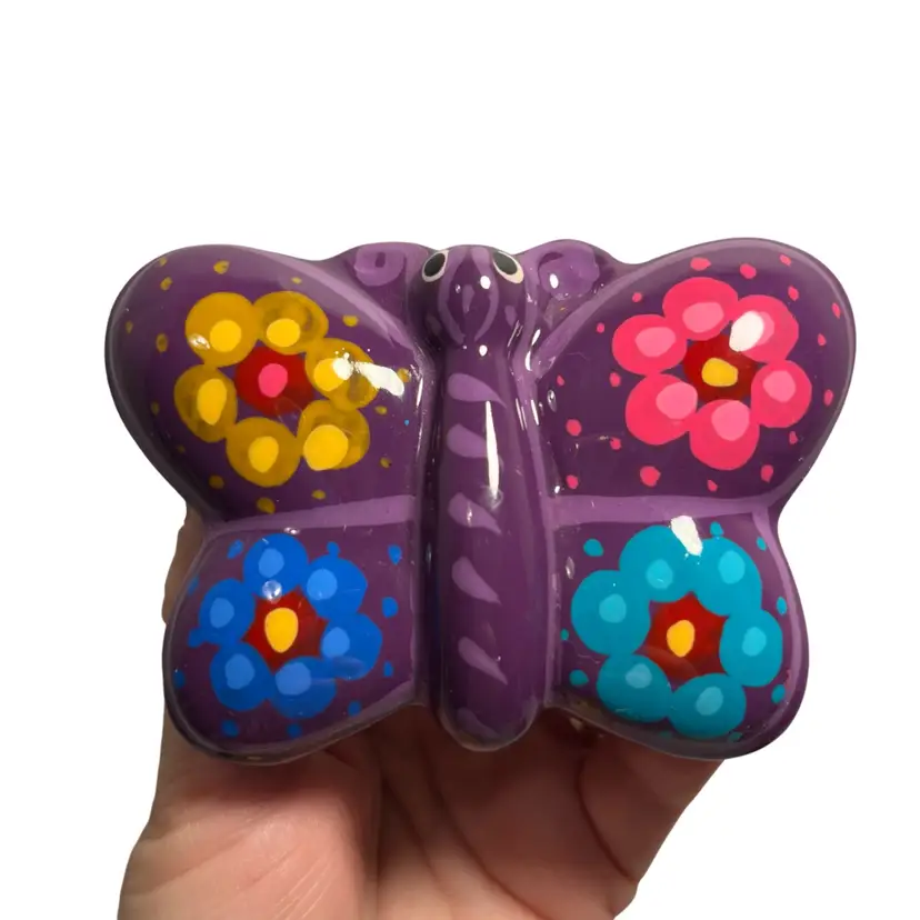 Ceramic Butterfly Made In Mexico | 3.75”