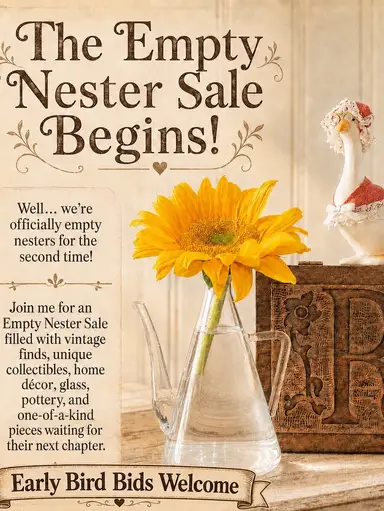 Empty Nester’s For The 2nd Time 🐣