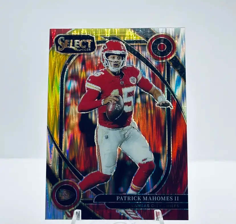 Patrick Mahomes II Select Red/Yellow Shock (Club) - Kansas City Chiefs
